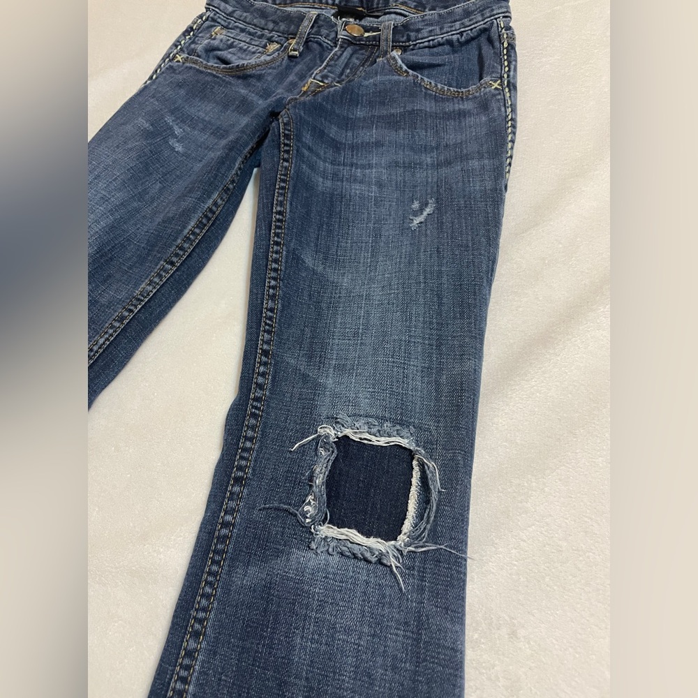 Armani Exchange low rise bootcut Jean SIZE PO REG.